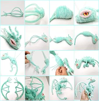 Amazon | DEUXPER 自分だけのドラゴン人形を作る アート&クラフト